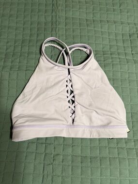 lululemon athletica High-Neck Strappy Bralette in Light Lavender